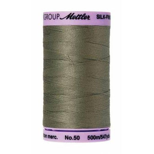 Mettler Silk Finish Cotton Thread 500m Sage-Notion-Spool of Thread