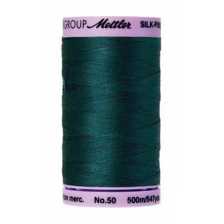 Mettler Silk Finish Cotton Thread 500m Spruce-Notion-Spool of Thread