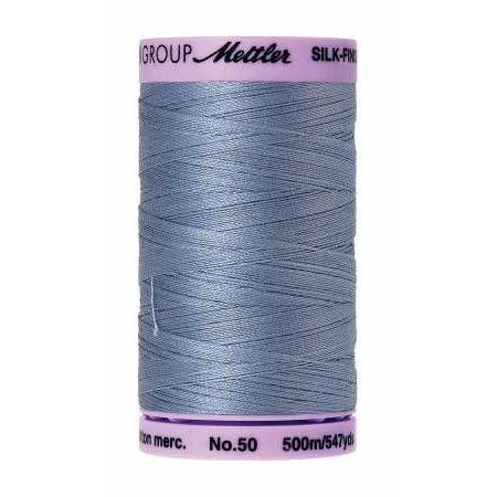Mettler Silk Finish Cotton Thread 500m Summer Sky-Notion-Spool of Thread