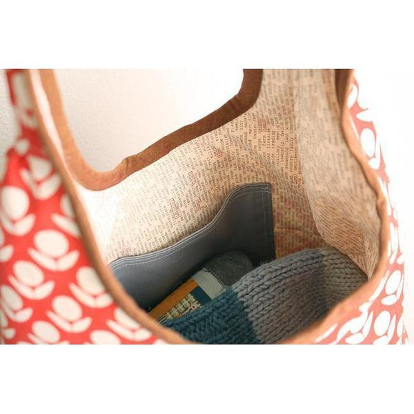 Noodlehead Runaround Bag Paper Pattern-Pattern-Spool of Thread