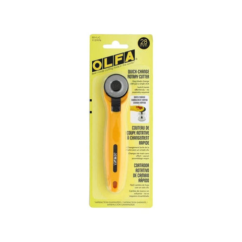 Olfa 28 mm Quick-Change Rotary Cutter-Notion-Spool of Thread