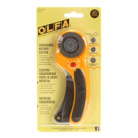 Olfa 45 mm Ergonomic Rotary Cutter-Notion-Spool of Thread
