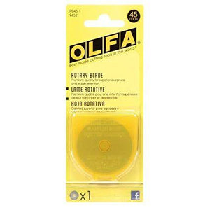 Olfa 45 mm Rotary Blade 1 Pack-Notion-Spool of Thread