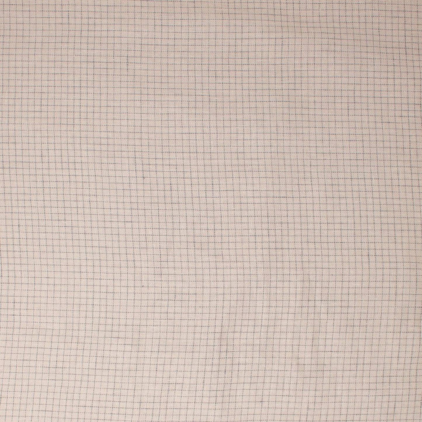 Powell Washed Linen Cotton Check Stone ½ yd-Fabric-Spool of Thread