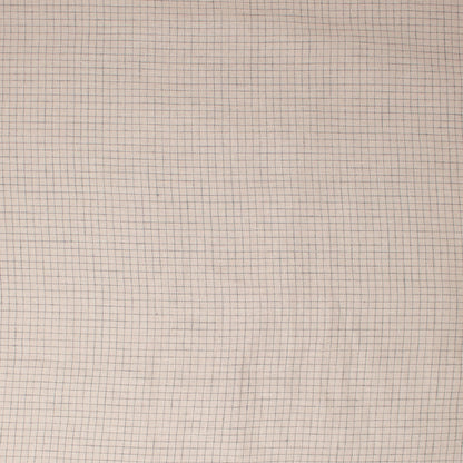 Powell Washed Linen Cotton Check Stone ½ yd-Fabric-Spool of Thread