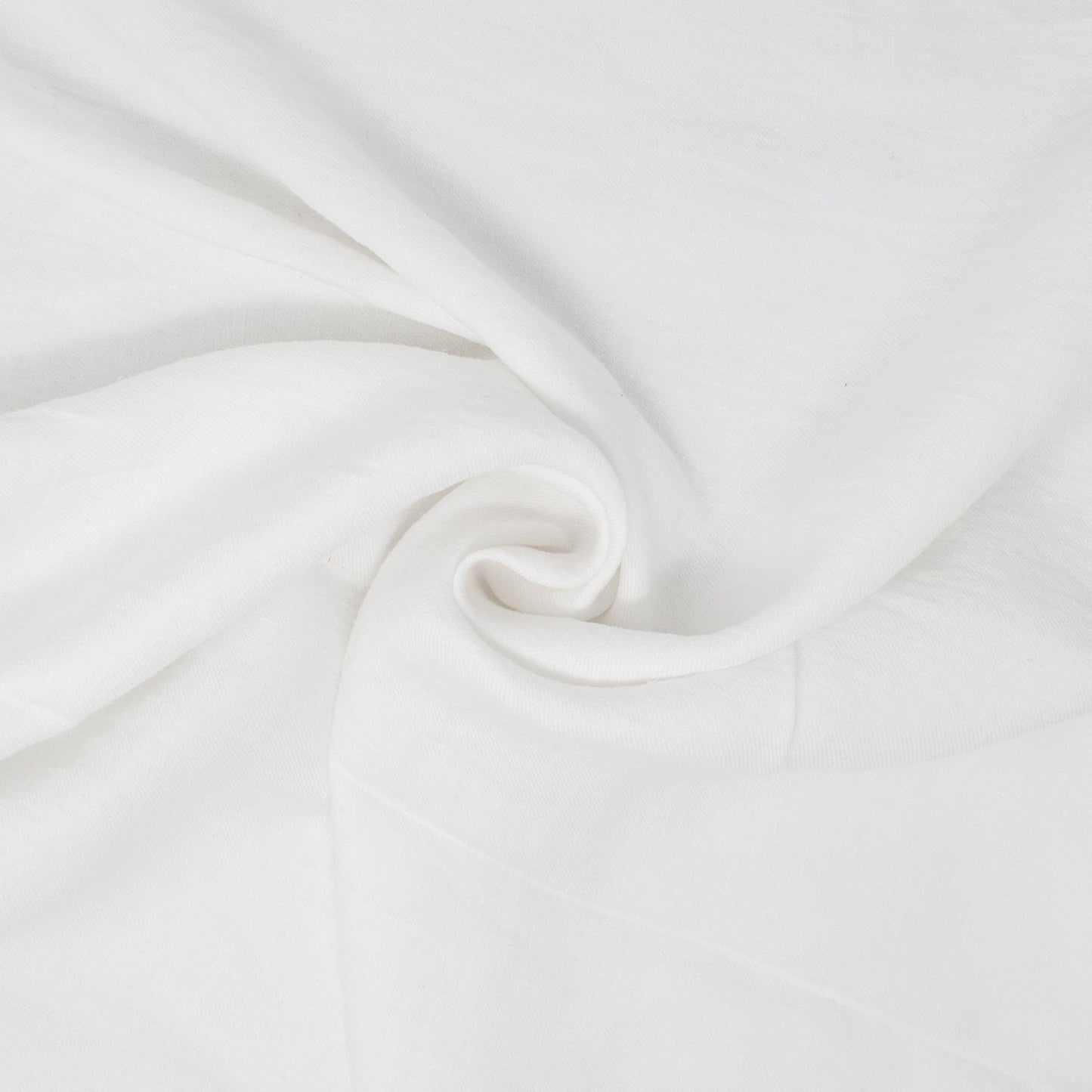 Rowen Sandwashed Linen Twill Ivory White ½ yd-Fabric-Spool of Thread