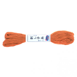 Sashiko Thread Carrot Orange-Notion-Spool of Thread