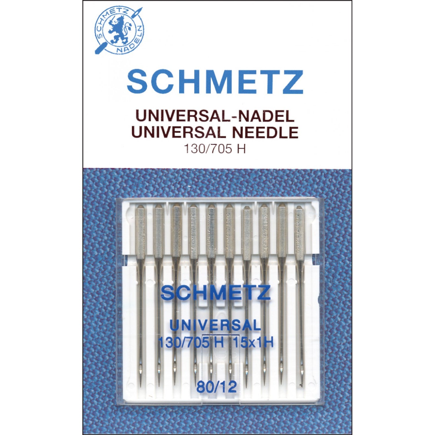 10+ Universal Sewing Supply Schmetz Universal Sewing Machine 10 Needle Pack, 80/12 – Spool of Thread