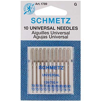 Schmetz Universal Needles 10 Assorted-Notion-Spool of Thread