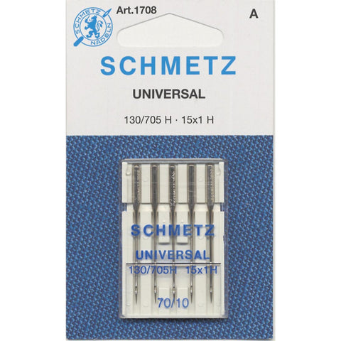 Schmetz Jersey Home Machine Needles - Size 10 - 15x1, 130/705 H SUK - 5/Pack