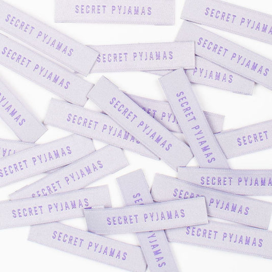 Secret Pyjamas Project Labels-Notion-Spool of Thread