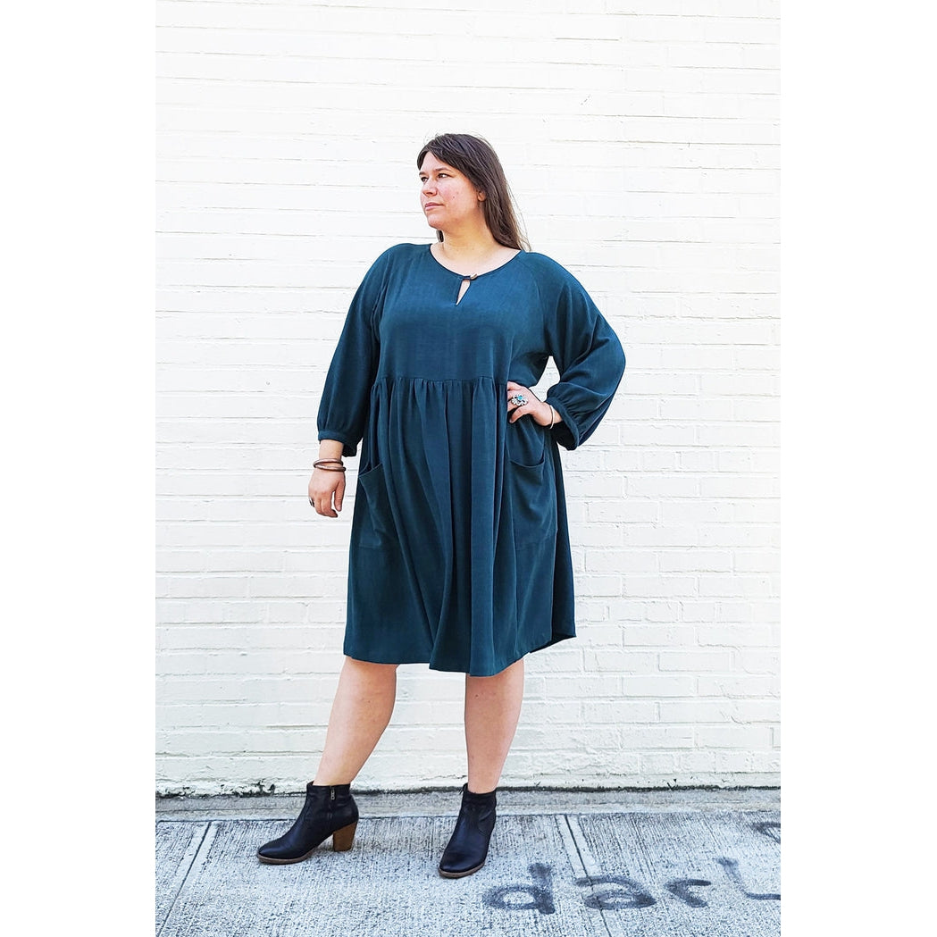 Sew House Seven Romey Gathered Dress and Top Curvy Fit Sizes 16-34 Pap ...