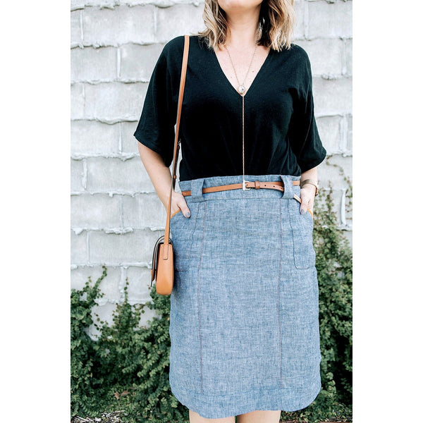 Sew to Grow The Stella Skirt Paper Pattern-Pattern-Spool of Thread