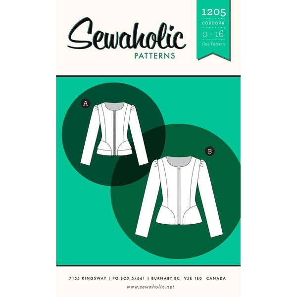 Sewaholic Cordova Jacket Paper Pattern-Pattern-Spool of Thread