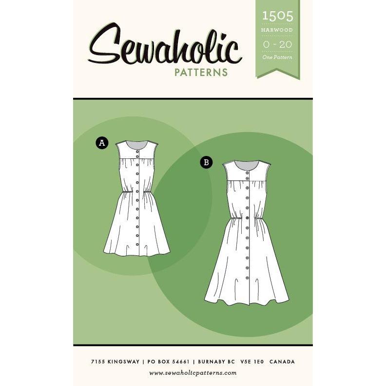 Sewaholic Harwood Dress Paper Pattern-Pattern-Spool of Thread