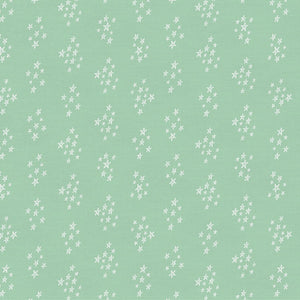 Shoot For The Stars Green ½ yd-Fabric-Spool of Thread