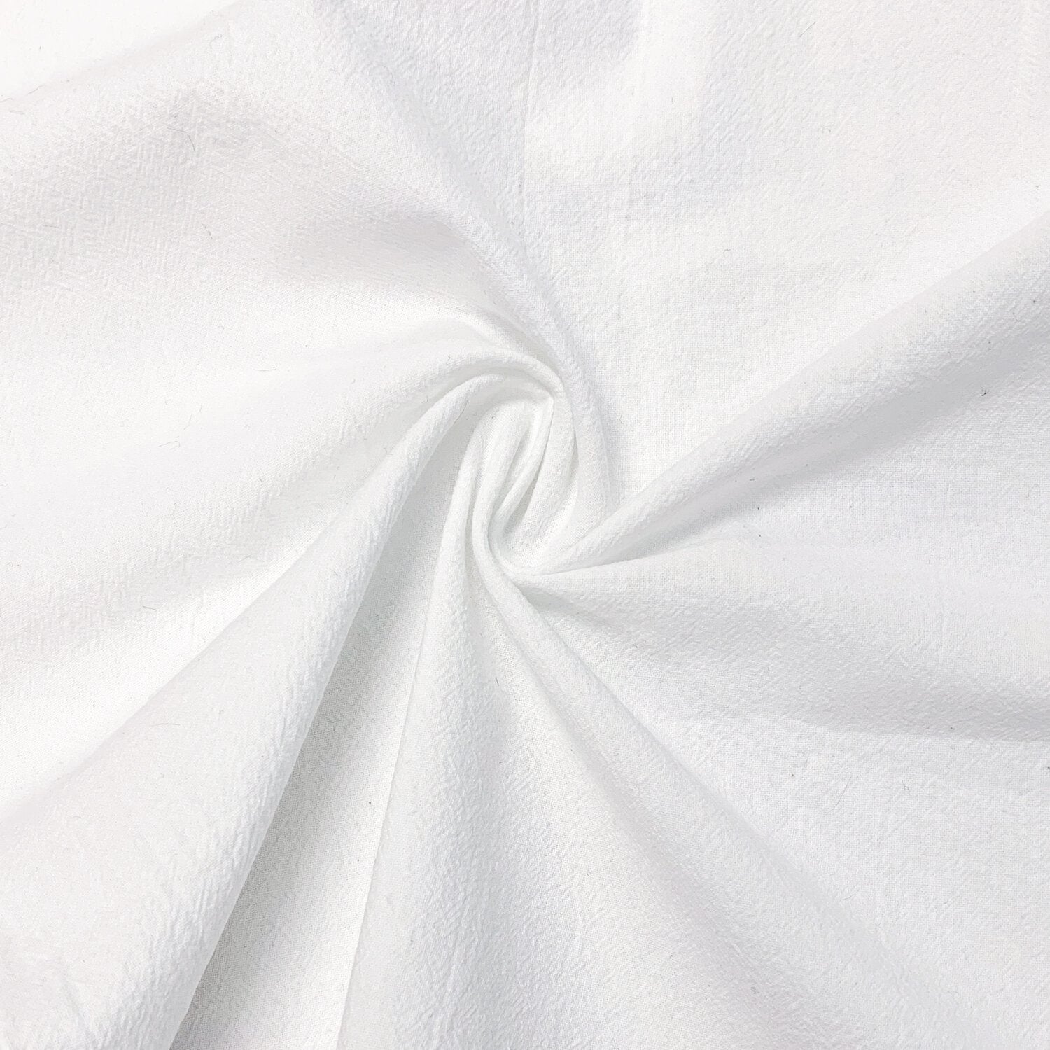 Sienna Sandwashed Cotton Crepe Baby's Breath White ½ yd-Fabric-Spool of Thread