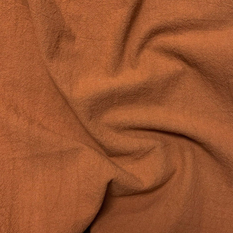 Sienna Sandwashed Cotton Crepe Mars ½ yd