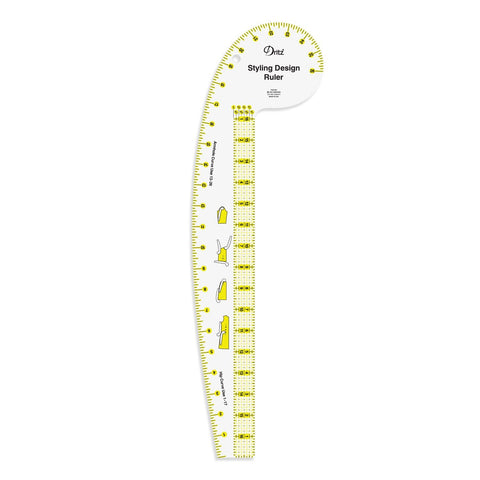 Styling Design Ruler Clear-Notion-Spool of Thread