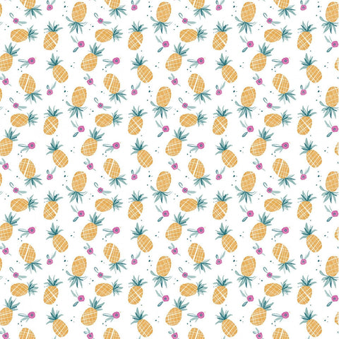 Summer Lovin' Pineapples Multi ½ yd-Fabric-Spool of Thread