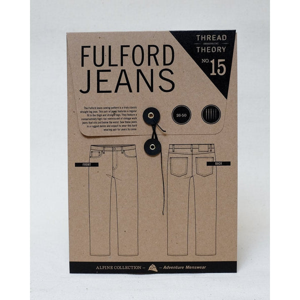 Thread Theory Fulford Jeans Paper Pattern-Pattern-Spool of Thread