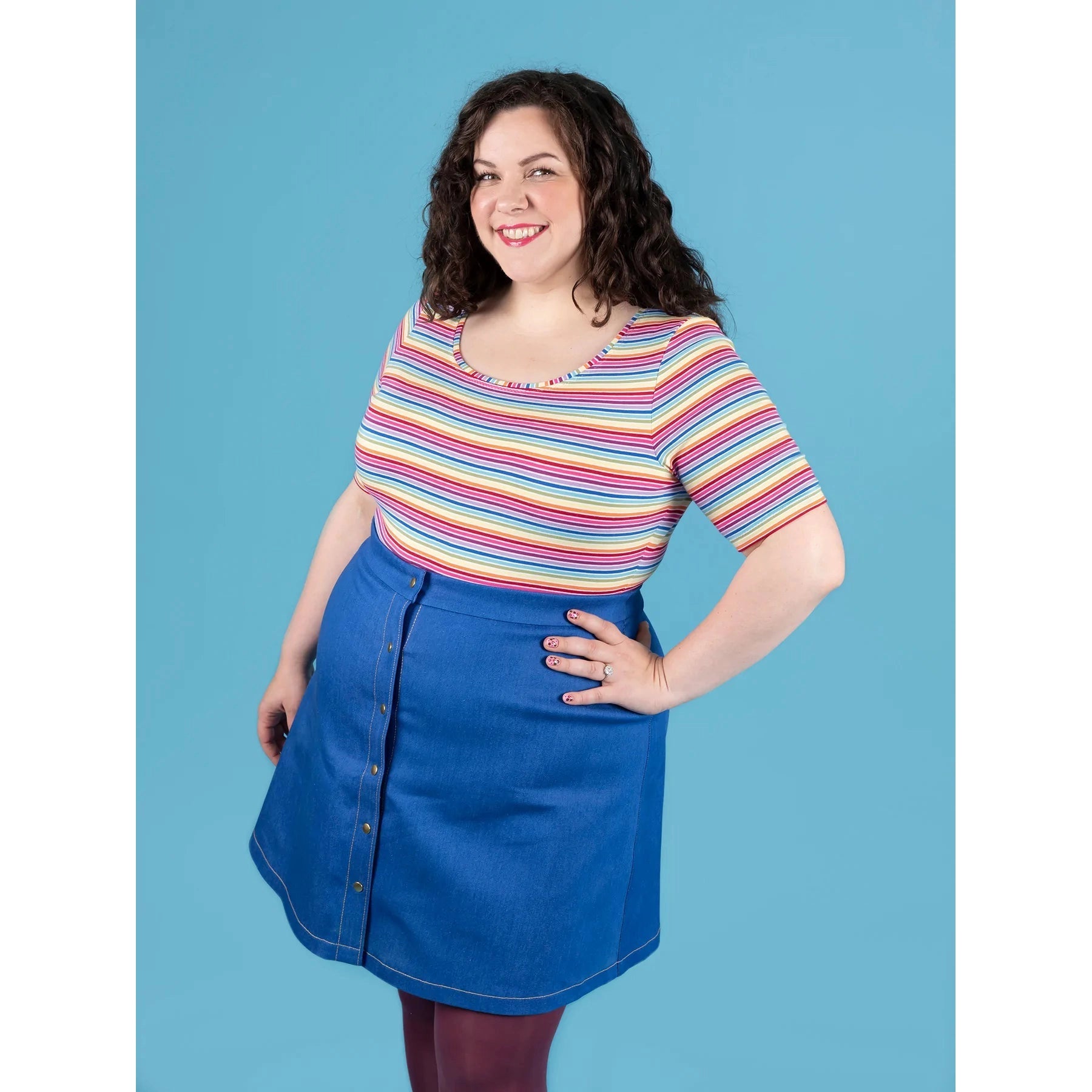 Tilly and the Buttons Agnes Jersey Top Paper Pattern-Pattern-Spool of Thread