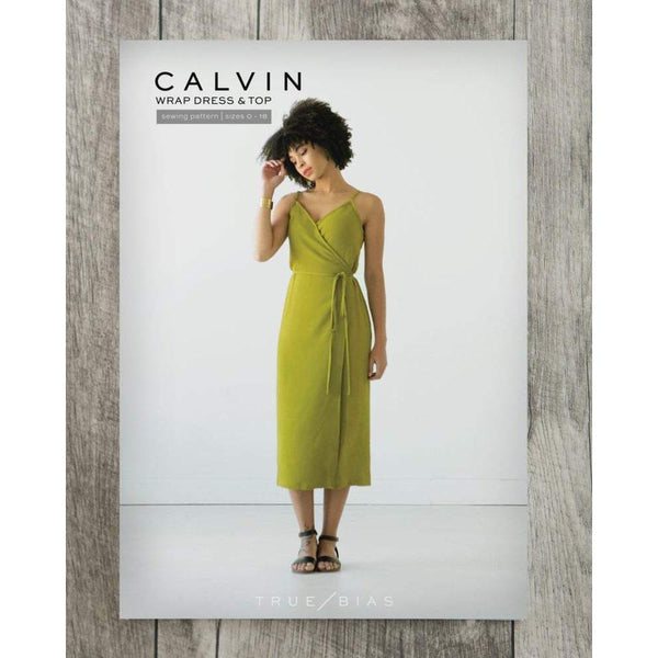 True Bias Calvin Wrap Dress Paper Pattern-Pattern-Spool of Thread