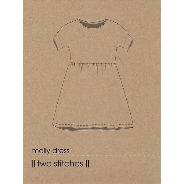 Two Stitches Molly Dress Paper Pattern-Pattern-Spool of Thread