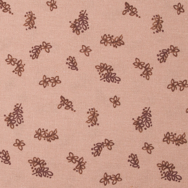 Vesper Rayon Linen Garden Mews Rust ½ yd-Fabric-Spool of Thread