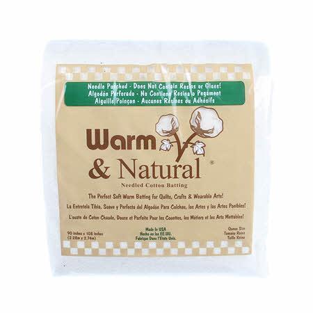 PREORDER Warm & Natural Cotton Batting Queen Size-Notion-Spool of Thread