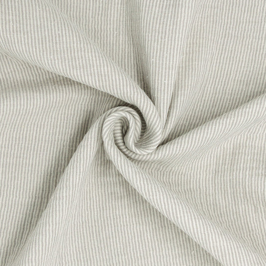 Wren Yarn Dyed Organic Double Gauze Sand Dollar ½ yd-Fabric-Spool of Thread
