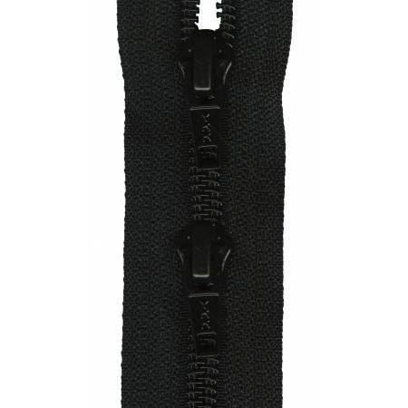 Zipper 2-way Jumpsuit 22-inch Black-Notion-Spool of Thread