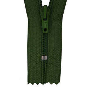 Zipper Tape 14-inch Dark Green-Notion-Spool of Thread
