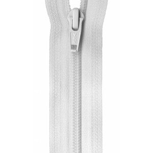 Zipper Vislon Robe 30-inch White-Notion-Spool of Thread