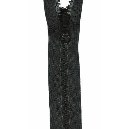 Zipper Vislon Separating 24" Black-Notion-Spool of Thread