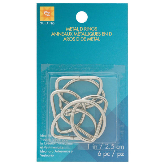 Metal D-Rings 1"-Notion-Spool of Thread