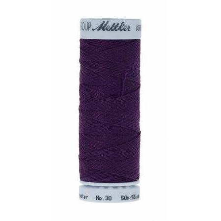 Mettler Metrosene Cordonnet Polyester Thread 50m Deep Purple-Notion-Spool of Thread