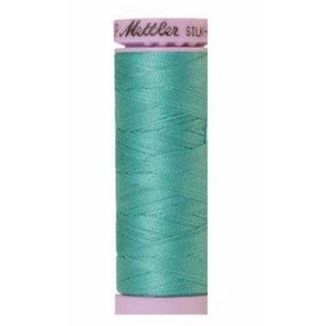 Mettler Silk Finish Cotton Thread 150m Deep Aqua-Notion-Spool of Thread