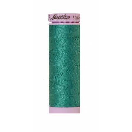 Mettler Silk Finish Cotton Thread 150m Green-Notion-Spool of Thread