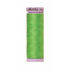 Mettler Silk Finish Cotton Thread 150m Light Kelly-Notion-Spool of Thread