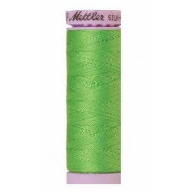 Mettler Silk Finish Cotton Thread 150m Light Kelly-Notion-Spool of Thread