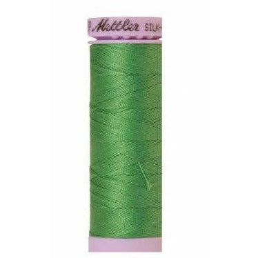 Mettler Silk Finish Cotton Thread 150m Vibrant Green-Notion-Spool of Thread