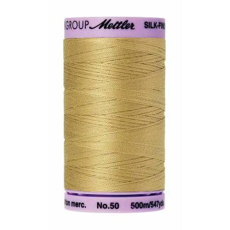 Mettler Silk Finish Cotton Thread 500m New Wheat-Notion-Spool of Thread