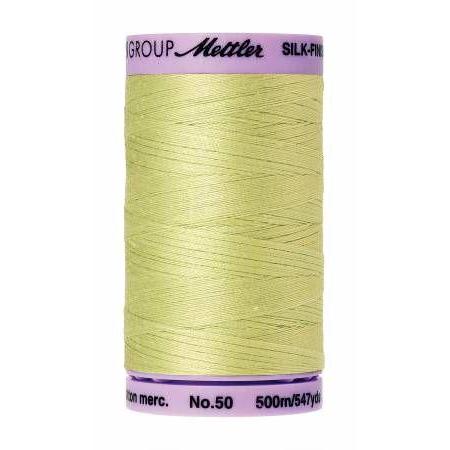 Mettler Silk Finish Cotton Thread 500m Spring Green-Notion-Spool of Thread