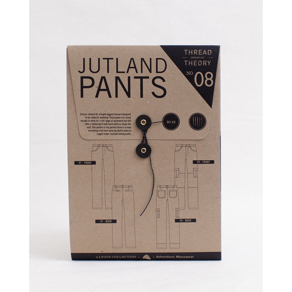 Thread Theory Jutland Pants Paper Pattern-Pattern-Spool of Thread