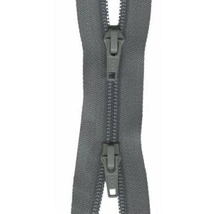 Zipper 2-way Jumpsuit 22-inch Grey-Notion-Spool of Thread