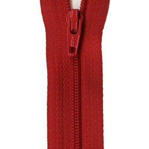 Zipper 2-way Jumpsuit 22-inch Red-Notion-Spool of Thread