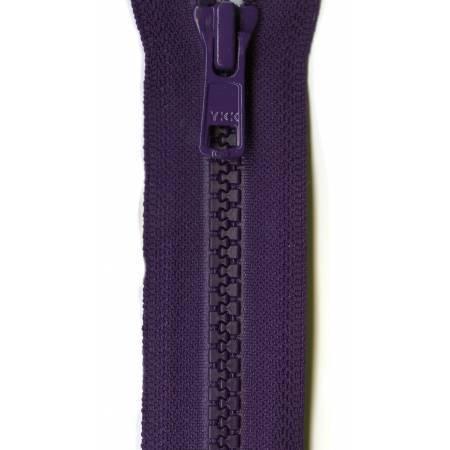 Zipper Vislon Closed Bottom 9-inch Purple-Notion-Spool of Thread